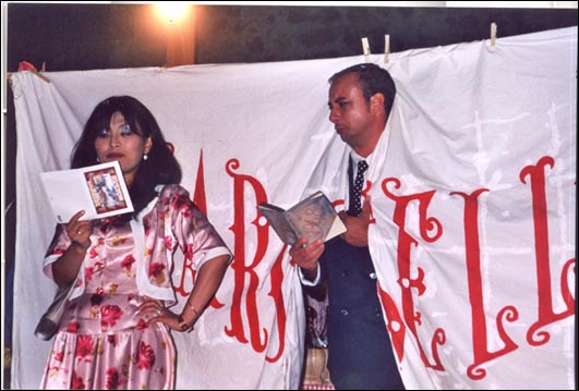 Corale San Martino "Operaltra "  Mayumi Kuroki e Romano Martinuzzi  rispettivamente nelle parti di Adina e Dulcamara