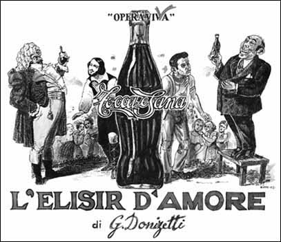 Bozetto "L'elisir d'amore " Prima a Cavriglia